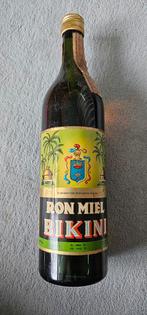 Ron Miel BIKINI – Originele vintage fles – ca. 30% vol. – ve, Ophalen of Verzenden, Spanje, Vol
