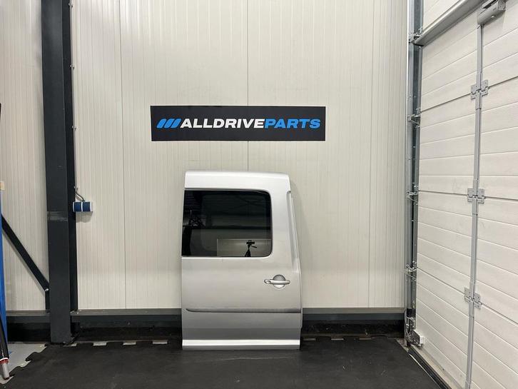 VW Caddy MAXI schuifdeur rechts LA7W grijs 2K5843108C, Auto-onderdelen, Carrosserie, Deur, Rechts, Gebruikt, Ophalen of Verzenden