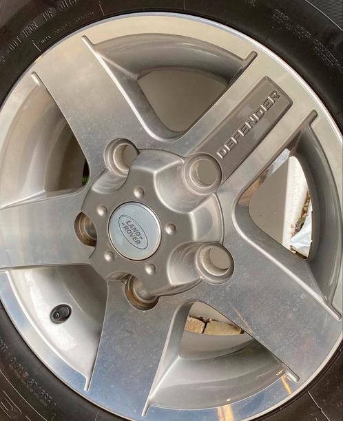 Zeldzame Defender velgen + banden (5stuks), Auto-onderdelen, Banden en Velgen, Band(en), Ophalen