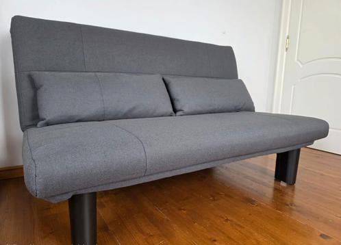 Zetelbed 2 persoons, Huis en Inrichting, Slaapkamer | Slaapbanken, Zo goed als nieuw, Overige maten, 200 cm, Tweepersoons, Grijs
