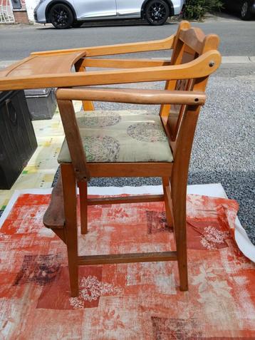 chaise d'enfant en bois, Enlèvement, Utilisé