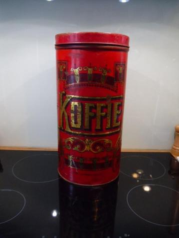 koffieblik beschikbaar voor biedingen