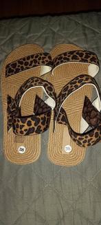 Zomersandalen met luipaardpatroon ., Kleding | Dames, Schoenen, Sans marque, Beige, Nieuw, Sandalen of Muiltjes