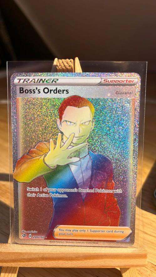 Boss’s orders #200, Hobby en Vrije tijd, Verzamelkaartspellen | Pokémon, Nieuw, Losse kaart, Foil, Ophalen of Verzenden