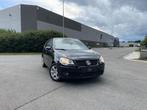 VW POLO 2009 135DKM BENZINE GEKEURD&GARANTIE, Stof, Zwart, 1196 cc, Zwart