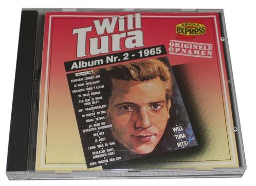 CD Will Tura : Album nr 2 - 1965, CD & DVD, CD | Néerlandophone, Comme neuf, Enlèvement ou Envoi