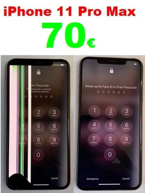 Réparation écran iPhone 11 Pro Max pas cher à Bruxelles, Services & Professionnels, Services Autre