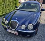 Jaguar S-type 3.0, Auto's, Jaguar, Automaat, Beige, Blauw, Leder