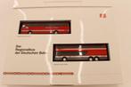 1/87 Herpa DB bussen – set van 2 bussen, Ophalen of Verzenden, Zo goed als nieuw, Bus of Vrachtwagen, Herpa