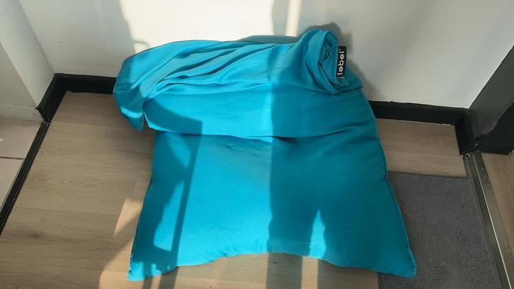 Zitzak, Huis en Inrichting, Zitzakken, Gebruikt, Zitzak, Blauw, Ophalen