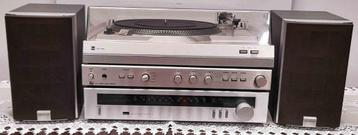 Dual set met onkyo tuner en kenwood luidsprekers beschikbaar voor biedingen