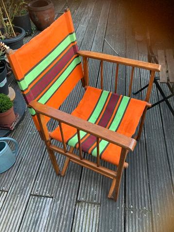 Vintage vouwstoelen  beschikbaar voor biedingen