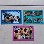 3 postkaarten Disneyland Parijs, Ophalen of Verzenden