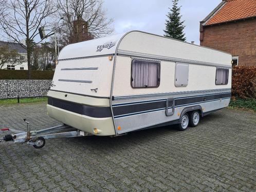 Fendt diamant 590 1993 bj met voortent, Caravans en Kamperen, Caravans, Particulier, tot en met 4, 1000 - 1250 kg, Rondzit, Fendt