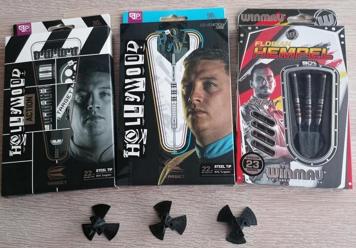 Setjes 22 gram & 23 gram plus darthouders., Sport en Fitness, Darts, Nieuw, Pijlen, Ophalen of Verzenden