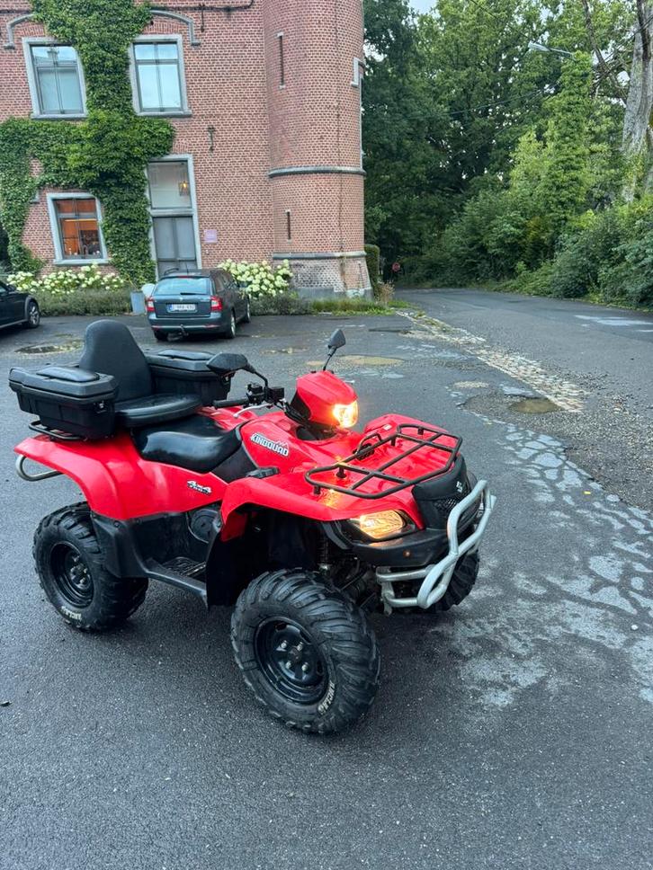 Suzuki kingquad 750 axi, Motoren, Quads en Trikes, 1 cilinder, Ophalen