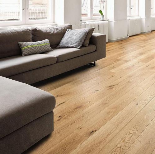 Meerdere Lagen XL Lamel Parket Oak Bevelled Natuur 349 14mm, Maison & Meubles, Ameublement | Revêtements de sol, Neuf, Parquet