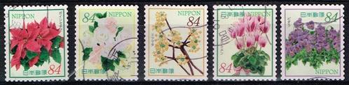 Timbres du Japon - K 3705 - fleurs, Timbres & Monnaies, Timbres | Asie, Affranchi, Asie orientale, Enlèvement ou Envoi