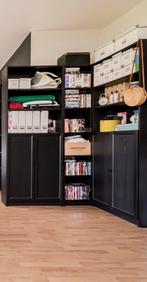 Set IKEA BILLY kasten – zwart, Huis en Inrichting, Ophalen, Gebruikt