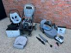 Kinderwagen Mutsy i2 complete set 3 in 1 + accesoires, Enlèvement, Comme neuf, Maxi-Cosi, Protection de pluie