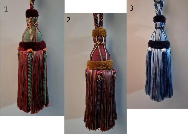 Brosses à rideaux classiques « CHATEAUX » NEUVES, Maison & Meubles, Accessoires pour la Maison | Autre, Neuf, Enlèvement ou Envoi