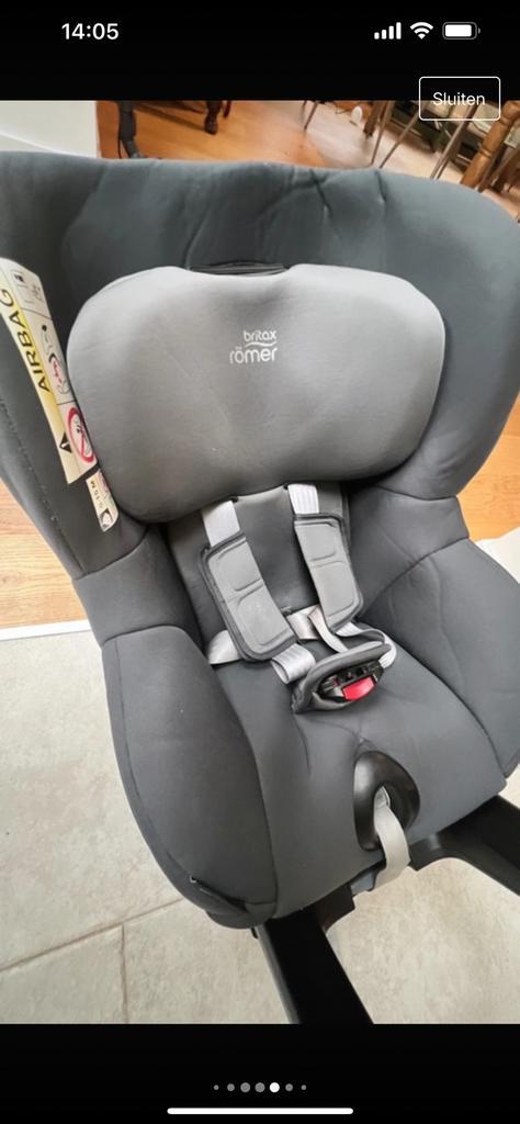 Autostoel britax romer 0-4 jaar, Kinderen en Baby's, Autostoeltjes, Gebruikt, Romer, 0 t/m 18 kg, Isofix, Verstelbare rugleuning