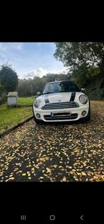 MINI COOPER D 2009 230000KM AANDRIJFT NIKKEL ️ REM, AF TE S, Auto's, Stof, Zwart, 1600 cc, Beige