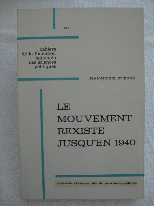 Oorlog 40-45 — Rex Degrelle Moulin — Jean-M. Etienne - 1968, Boeken, Oorlog en Militair, Gelezen, Algemeen, Ophalen of Verzenden