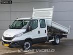Iveco Daily 35C14 Dubbel Cabine Kipper Dubbellucht 3,5t Trek, Stof, Gebruikt, Euro 6, Iveco