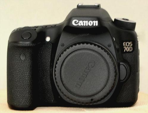 Canon EOS 70 D SLR Body + Canon Raincover, Hobby & Loisirs créatifs, Hobby & Loisirs Autre, Comme neuf, Envoi