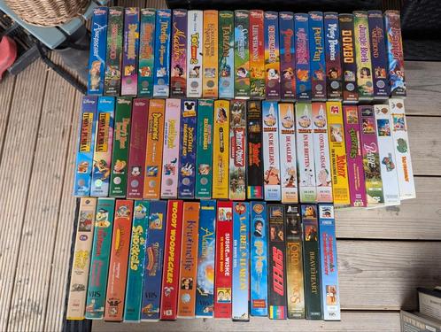 Veel vintage disney VHS videobanden., Cd's en Dvd's, VHS | Kinderen en Jeugd, Zo goed als nieuw, Ophalen of Verzenden