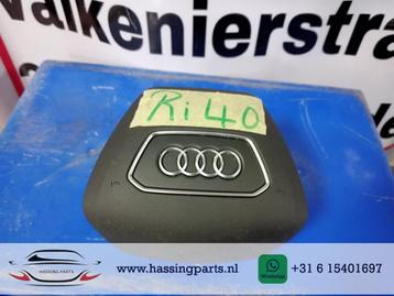 Audi A6, A7 Stuur Airbag Zwart 2018+ 4N0880201K 6PS A6 (C8) beschikbaar voor biedingen