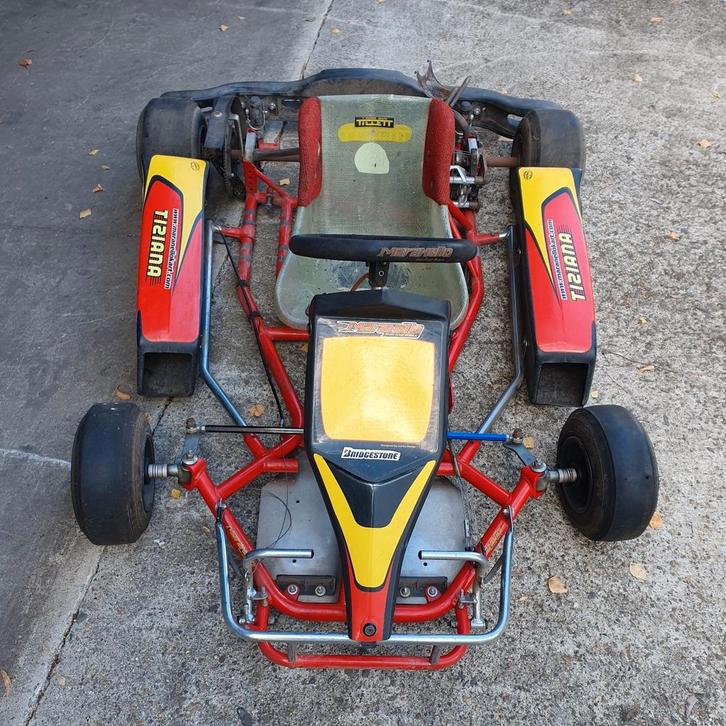 Maranello 2 takt racekart junior model teab, Sport en Fitness, Karting, Gebruikt, Ophalen