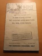 Canons de char TM 9-1307 de 75 mm, Collections, Objets militaires | Seconde Guerre mondiale, Enlèvement ou Envoi, Armée de terre