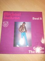 Michael Jackson Beat It 12 inch maxi single, Gebruikt, Ophalen of Verzenden, 1980 tot 2000, 12 inch