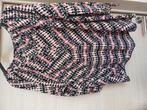 Bloesje Norah Mt 46(eerder 50/52!!) Wit/zw/grijs/rood), Kleding | Dames, Grote Maten, Ophalen of Verzenden, Zo goed als nieuw