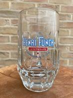 Henri funck glazen bierpot, Verzamelen, Ophalen of Verzenden