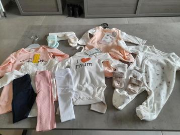 set de vêtements bébé, fille, neuf