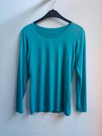 Uniqlo Heattech warme T-shirt met lange mouwen, Kleding | Dames, Topjes, Maat 38/40 (M), Blauw, Ophalen of Verzenden, Lange mouw