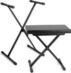 Keyboardstandaard en keyboardbankje, Muziek en Instrumenten, Keyboards, Ophalen, Zo goed als nieuw