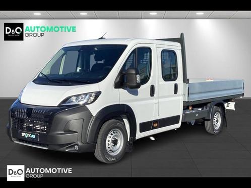 Peugeot Boxer open laadbak dubbele cabine, Auto's, Peugeot, Bedrijf, Boxer, Airbags, Airconditioning, Bluetooth, Boordcomputer