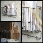 Wandrek - Draad | Snijplankhouder  7 Haakjes Landelijk ijzer, Huis en Inrichting, Ophalen of Verzenden, Nieuw