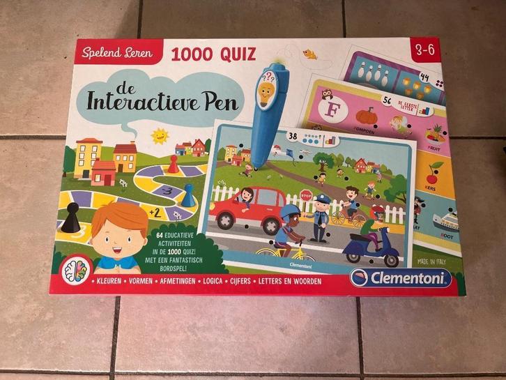 educatief spel electro pen, Kinderen en Baby's, Speelgoed | Educatief en Creatief, Zo goed als nieuw, Ophalen