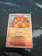 Pansear 020/182 Reverse Holo SV04: Paradox Rift Pokemon, Ophalen, Zo goed als nieuw, Losse kaart