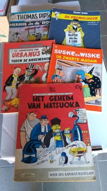 allerlei oude strips uit te zoeken beschikbaar voor biedingen