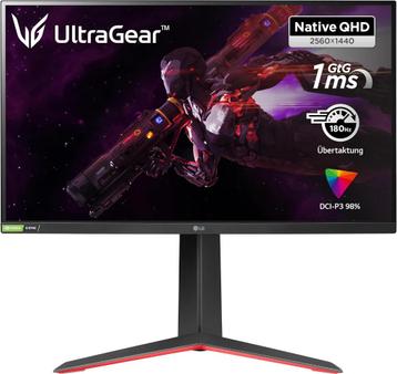 Ecran LG UltraGear 27" QHD 2560 x 1440 180hz IPS 1ms beschikbaar voor biedingen
