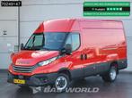 Iveco Daily 35C21 3.0L Automaat 2x Schuifdeur 210PK L2H2 Dub, Auto's, Stof, Euro 6, 4 cilinders, Bedrijf
