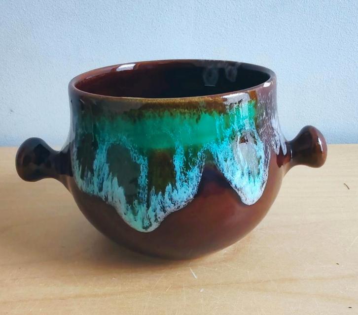 Le Petit VALLAURIS, Bol vintage 10 Cm en céramique émaillée, Antiek en Kunst, Antiek | Schalen, Ophalen of Verzenden