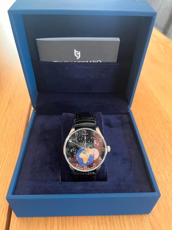 Herenhorloge - tecnotempo - nieuw - eclipse - mechanisch, Handtassen en Accessoires, Horloges | Heren, Nieuw, Polshorloge, Overige merken