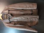 Lederen jas maat 56, Enlèvement ou Envoi, Porté, Taille 56/58 (XL)